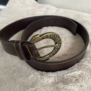 Brand new. Mens True Religion Brown Belt size 36